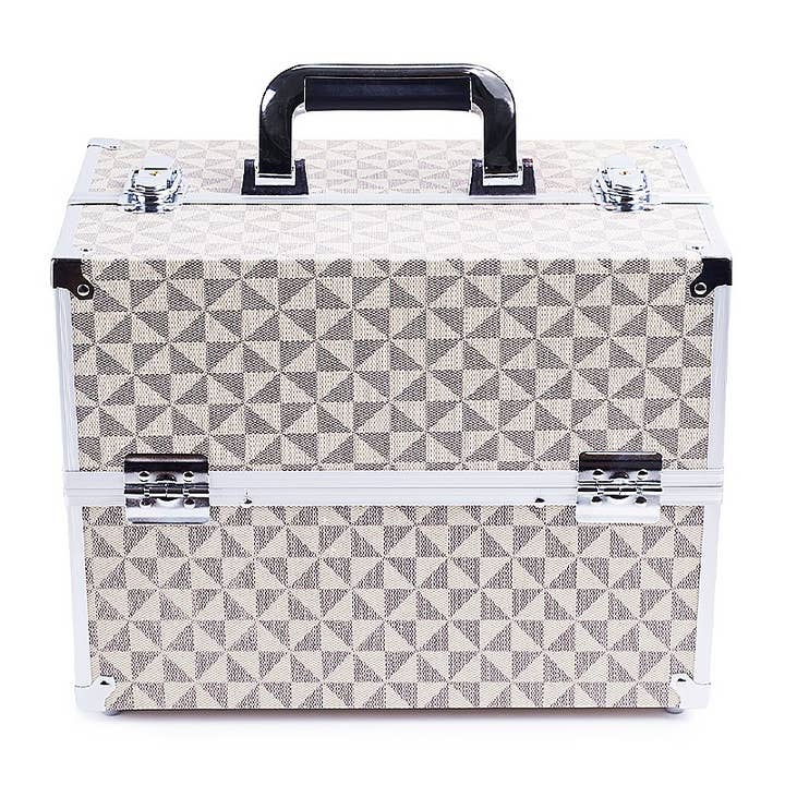 PINEAPPLE Beauty – wholesale Makeup storage box – Romantic Beauty CCB-207 Monogram Makeup Box - 1pc2