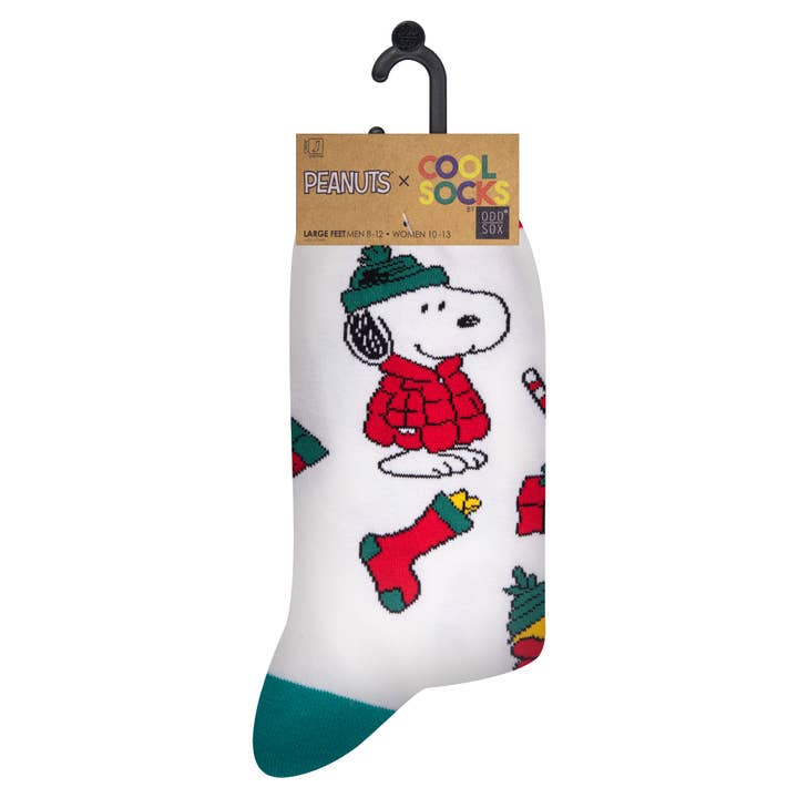 Cool Socks - Wholesale Socks - Men's - A Charlie Brown Christmas - Mens Crew Folded