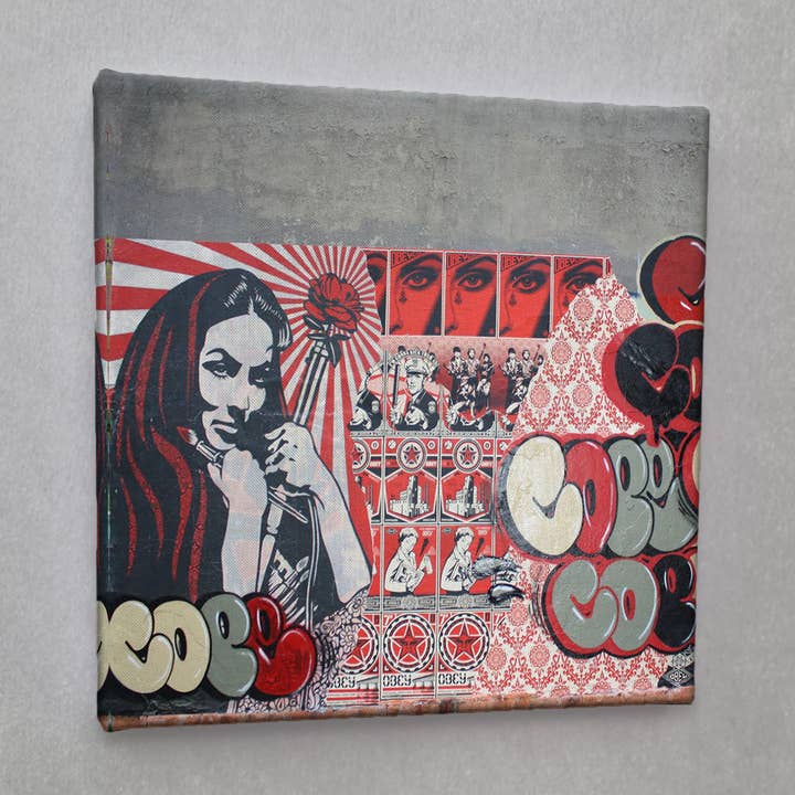 #00786 cobe Street Art Tela Imprimir por atacado de Eicie