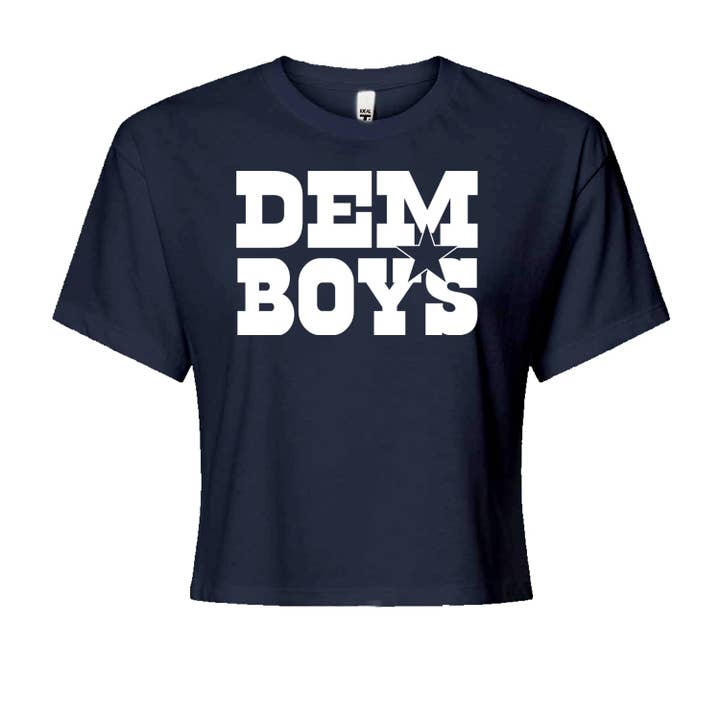 T-shirt court de football Dem Boys Dallas pour la vente par Expression Tees