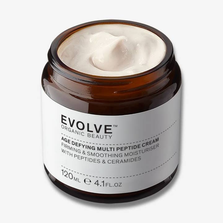 Age Defying Multi Peptide Cream - 120ml Supersize for wholesale by Evolve Organic Beauty