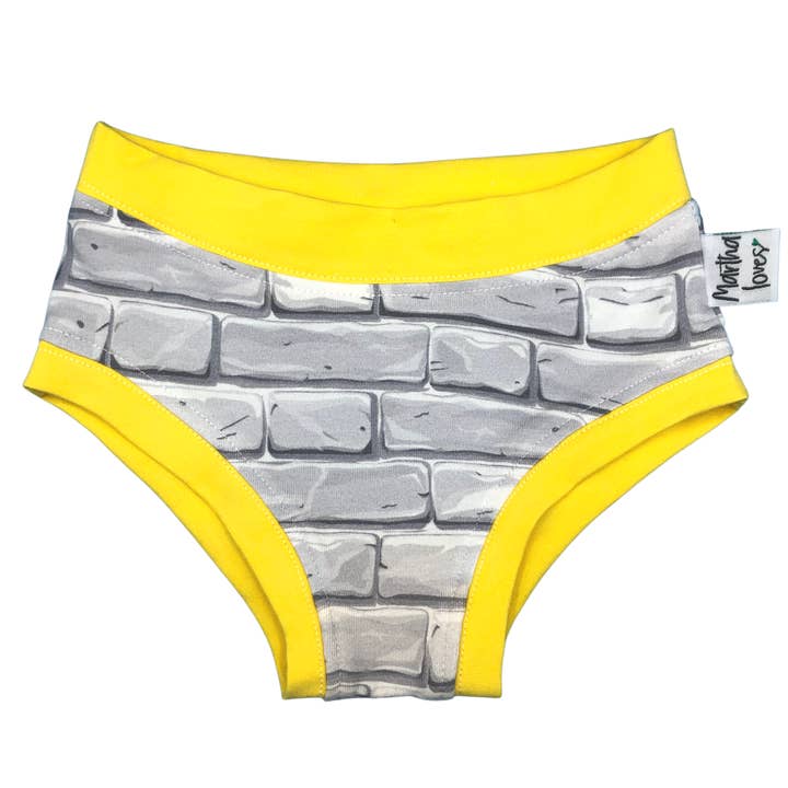 Nog een Brick in The Wall kinderbroek voor wholesale door Martha Loves