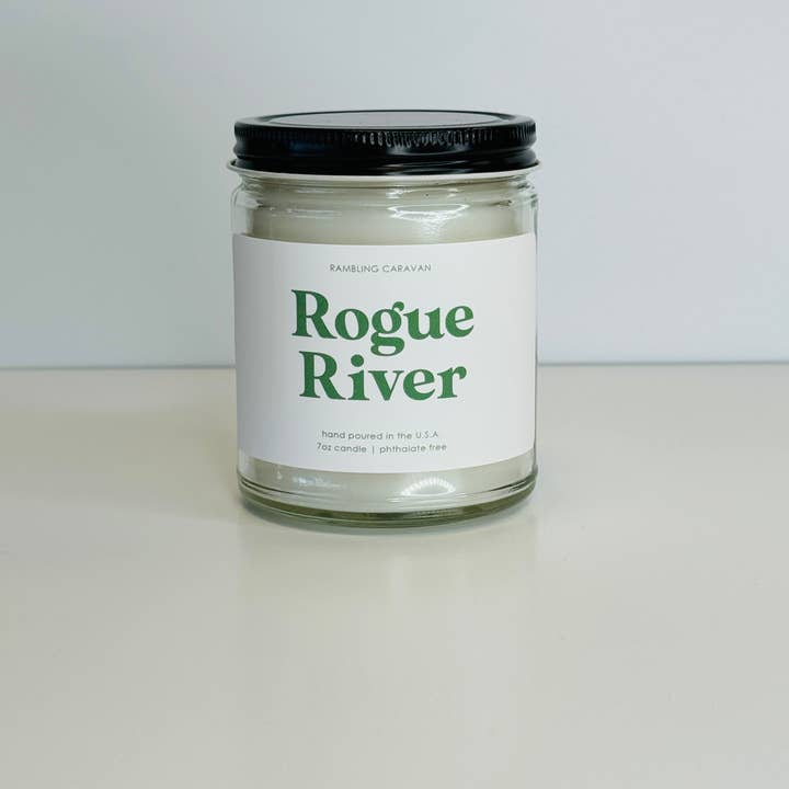 White Rogue River Candle for wholesale on Faire