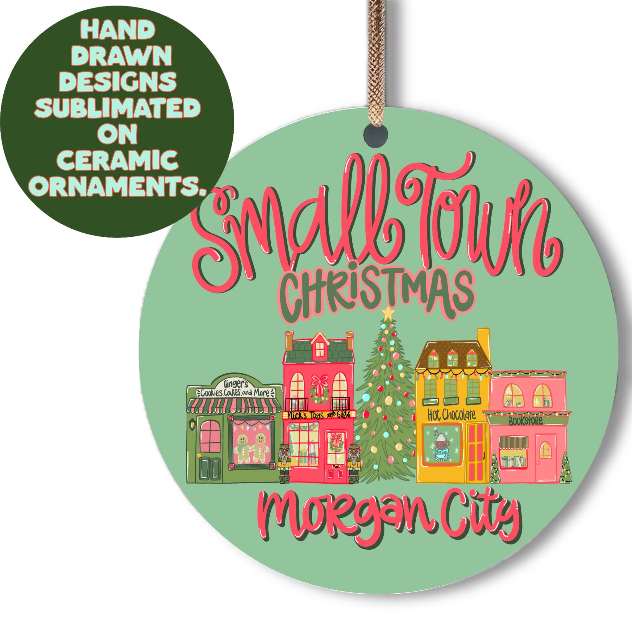 on the Bayou - Wholesale Ornament - Small town Christmas ornaments 5