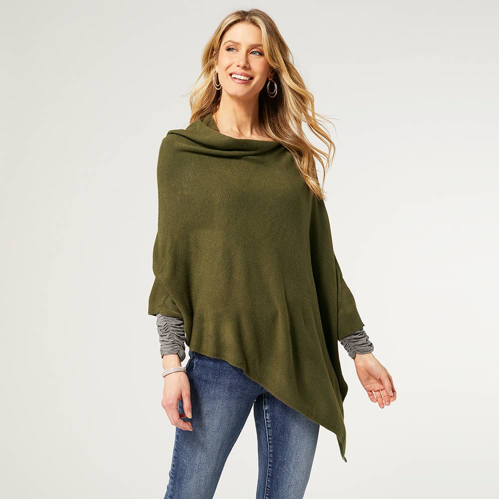 COCO + CARMEN - Wholesale Poncho - Women's - Lightweight Poncho2