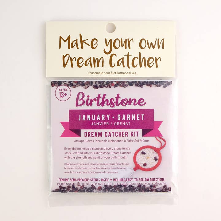 2" Birthstone Dream Catcher Kits for wholesale by Monague Indigenous Crafts & Gifts