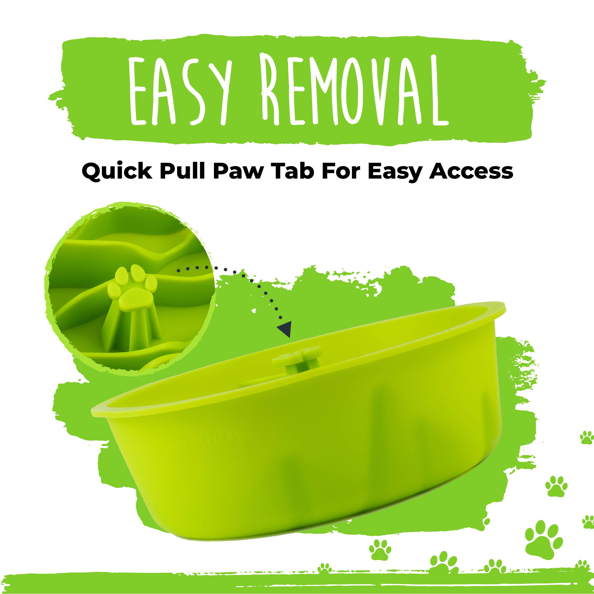 Mighty Paw - Vente Gamelle – chat et chien - Insert pour gamelle anti-glouton pour chien3