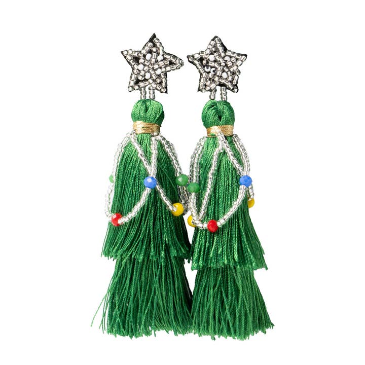 DM Merchandising - Wholesale Tassel Earrings - All Spruced Up Holiday Earrings5