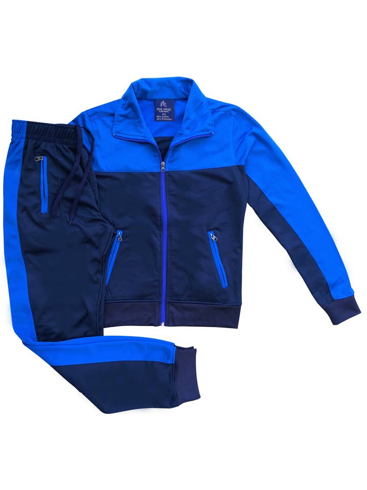Royal Threads – wholesale Tracksuit – Women′s – Women's 2-Piece Tracksuit: Full Jacket & Jogger Pants