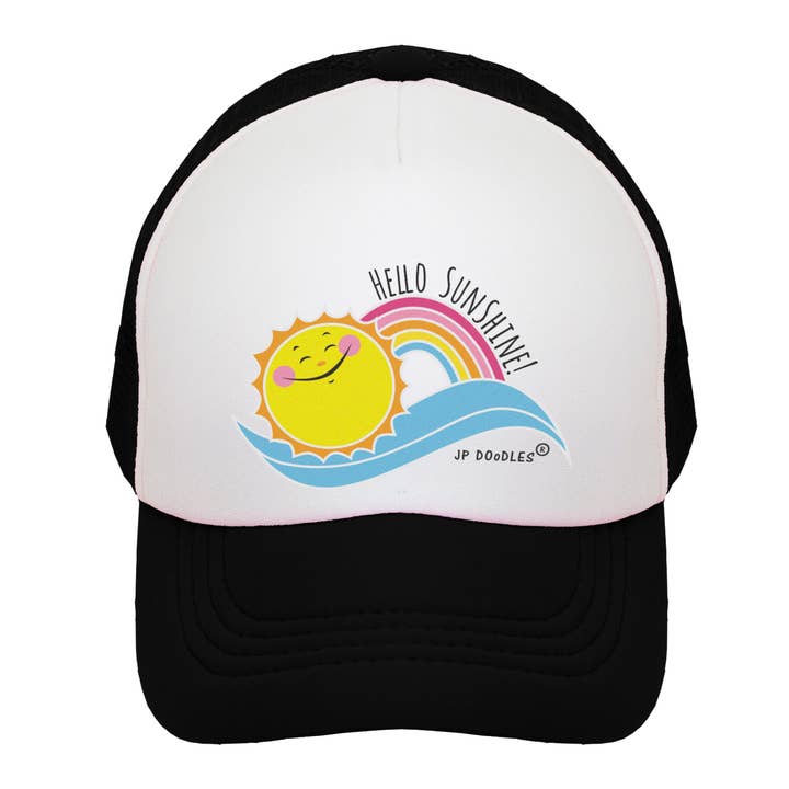 JP Doodles - Vendita all'ingrosso Cappello - Bambini - Hello Sunshine - Cappello da trucker per bambini3