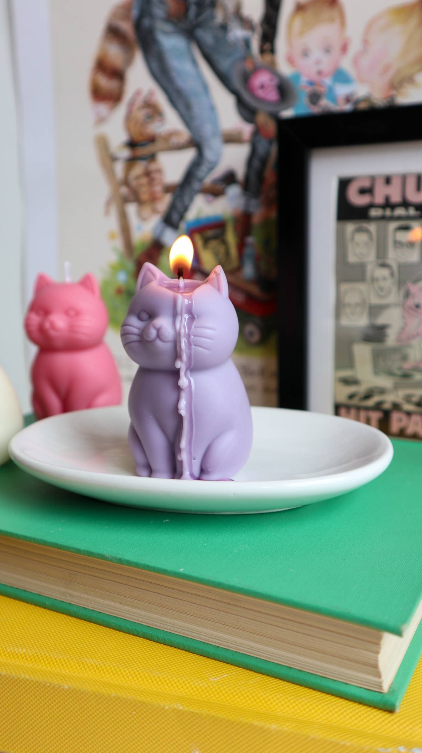 Drop Dead Candles - Wholesale Novelty Candle - Cute Cat Candle12