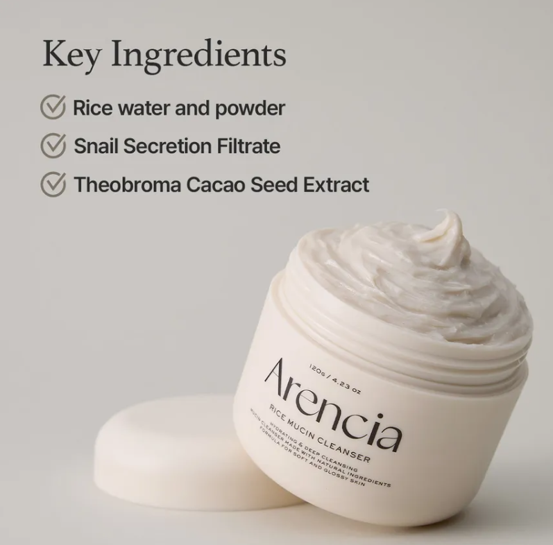 Best Beauty Group - Wholesale Facial Cleanser - ARENCIA Rice Mucin Cleanser3