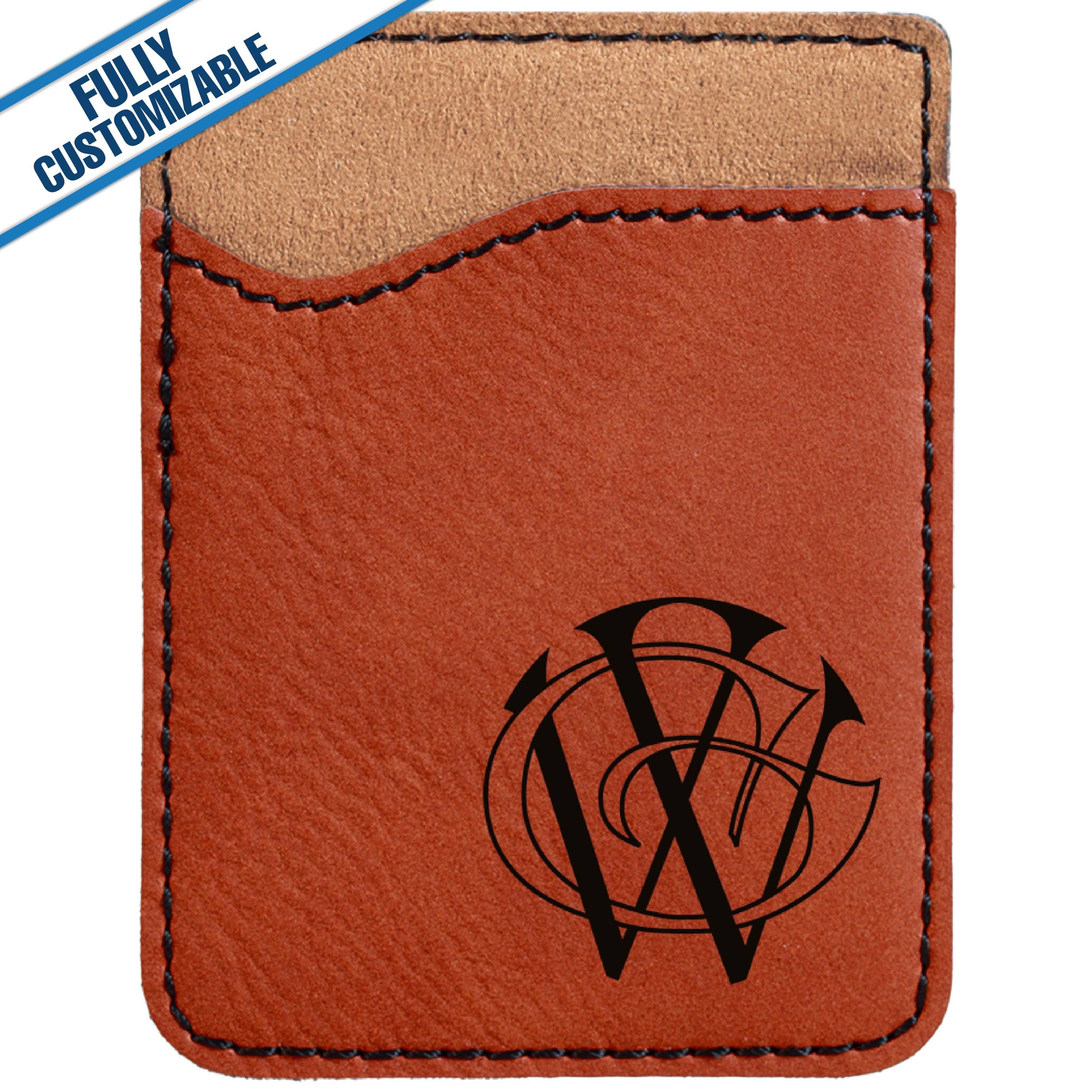 GiftWorksPlus - Wholesale Phone Wallet - Unisex - Leatherette Phone Wallet - Fully Customizable1