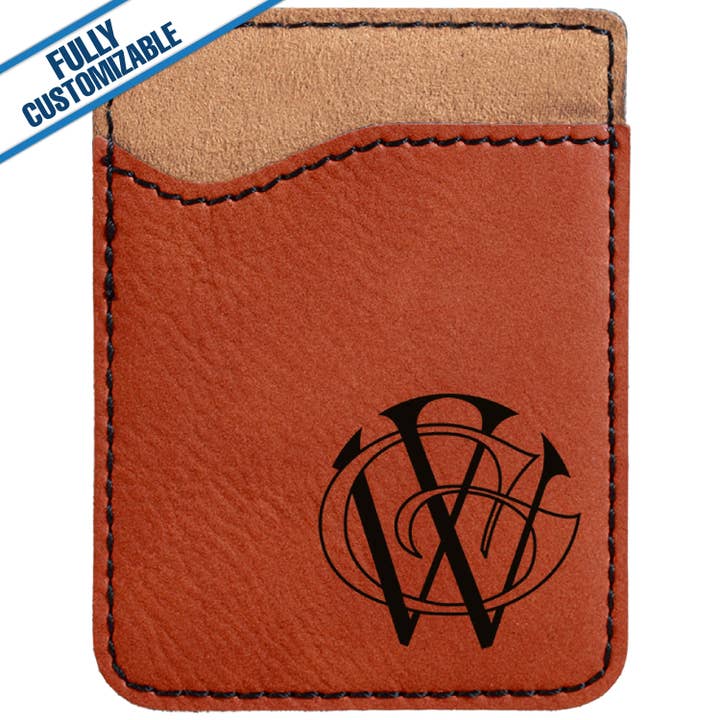 GiftWorksPlus - Wholesale Phone Wallet - Unisex - Leatherette Phone Wallet - Fully Customizable1