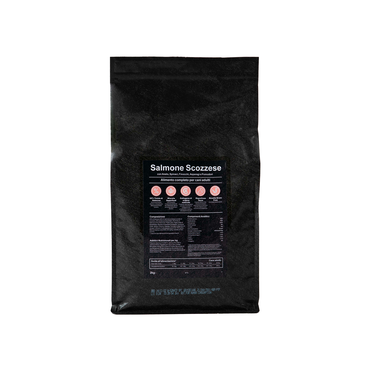 Perla PetFood - Wholesale Pet Food - Dog - Sensitive Adult Dog Kibble - Scottish Salmon3