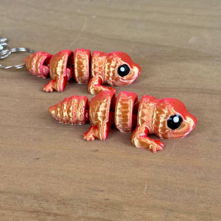 LNZ Custom Design - Wholesale Keychain - Kids - Gecko Keychain & Toy