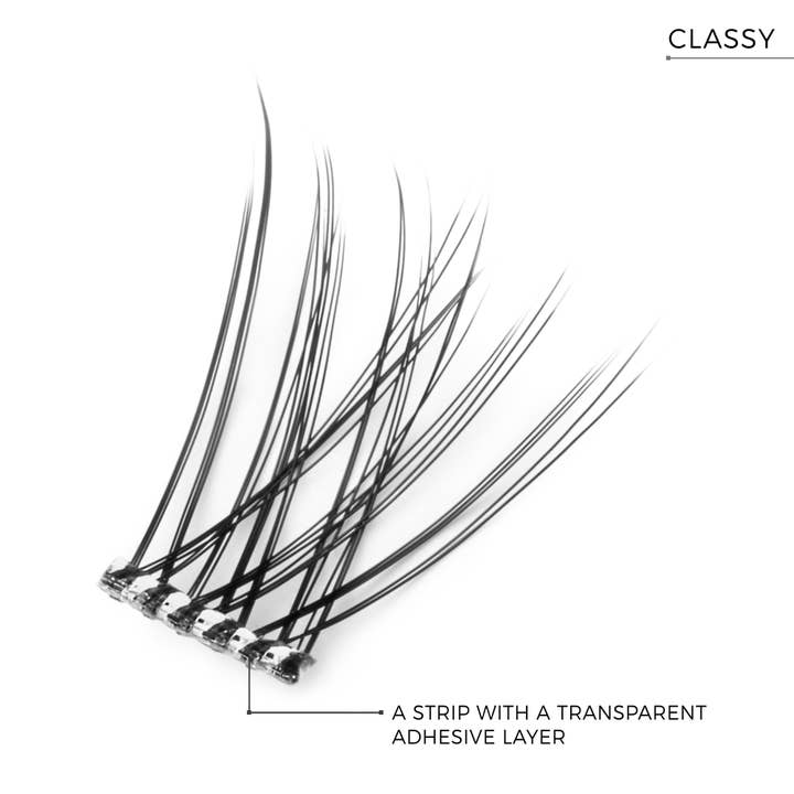 Everett Cosmetics - Wholesale False/Fake Eyelashes - Nanolash DIY Stick & Go Pre-Glued Lashes12