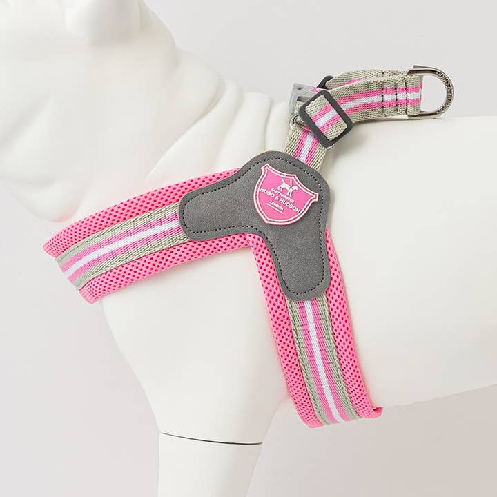 Hugo & Hudson - Wholesale Pet Harness - Dog - Easy Walk V Dog Harness - Pink0