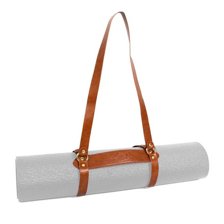 West Path - Wholesale Yoga Mat - Blanket Carrier Strap / Yoga Mat Carrier - Vegan Leather
