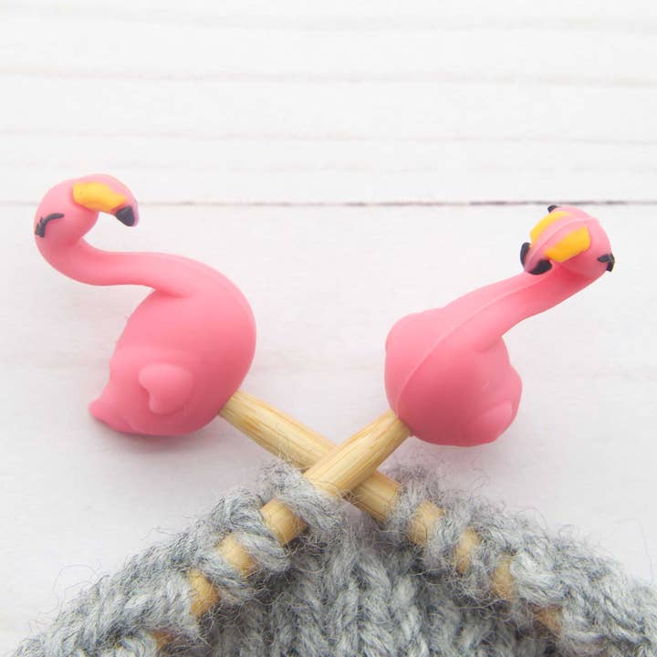 Fox & Pine Stitches - Wholesale Knitting/Crochet Supplies - Little Flamingo | Stitch Stoppers 2