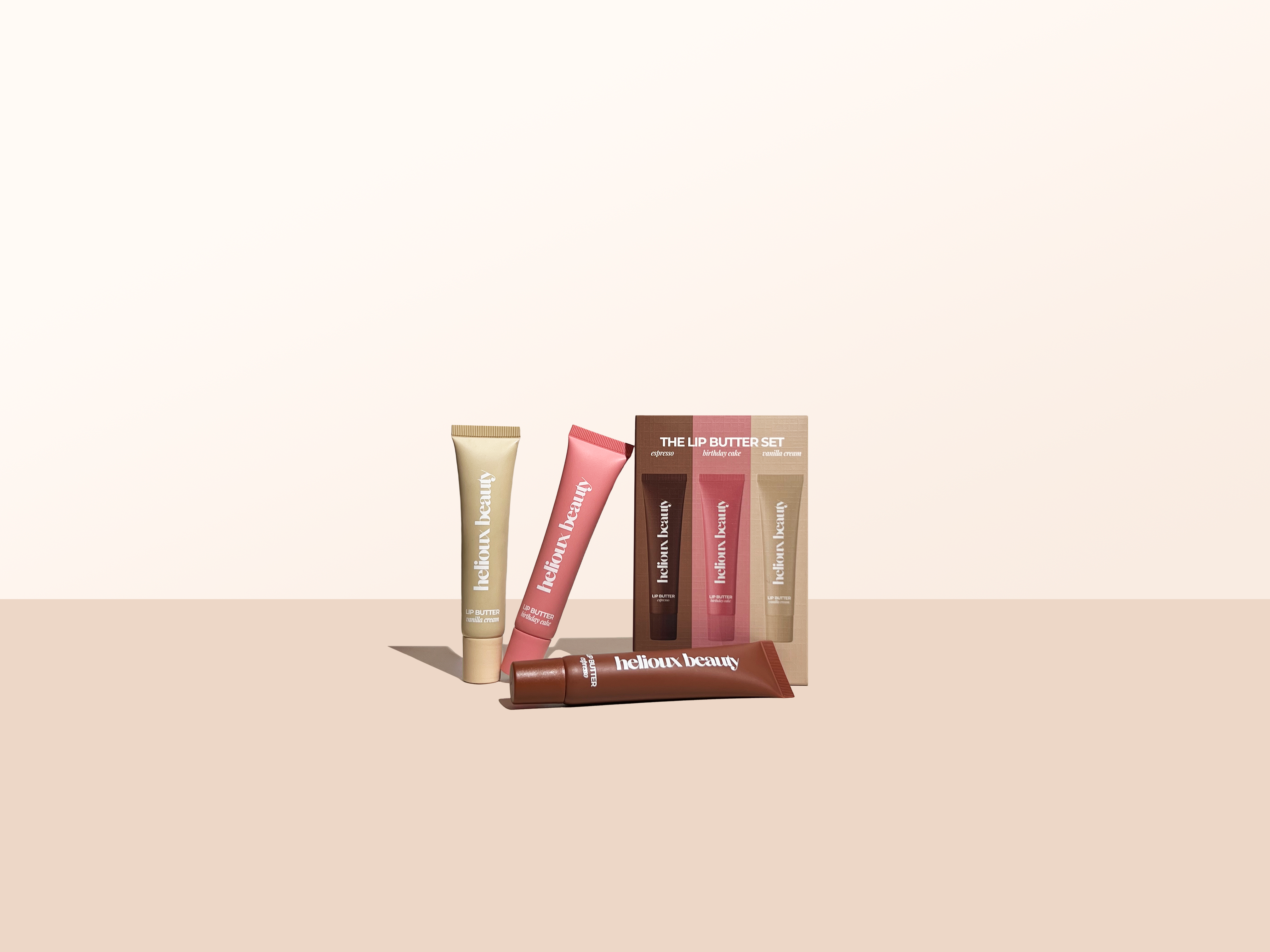 HELIOUX BEAUTY - Wholesale Lippenbalsem set - Lip butter set met glanzende, hydraterende verzorging2