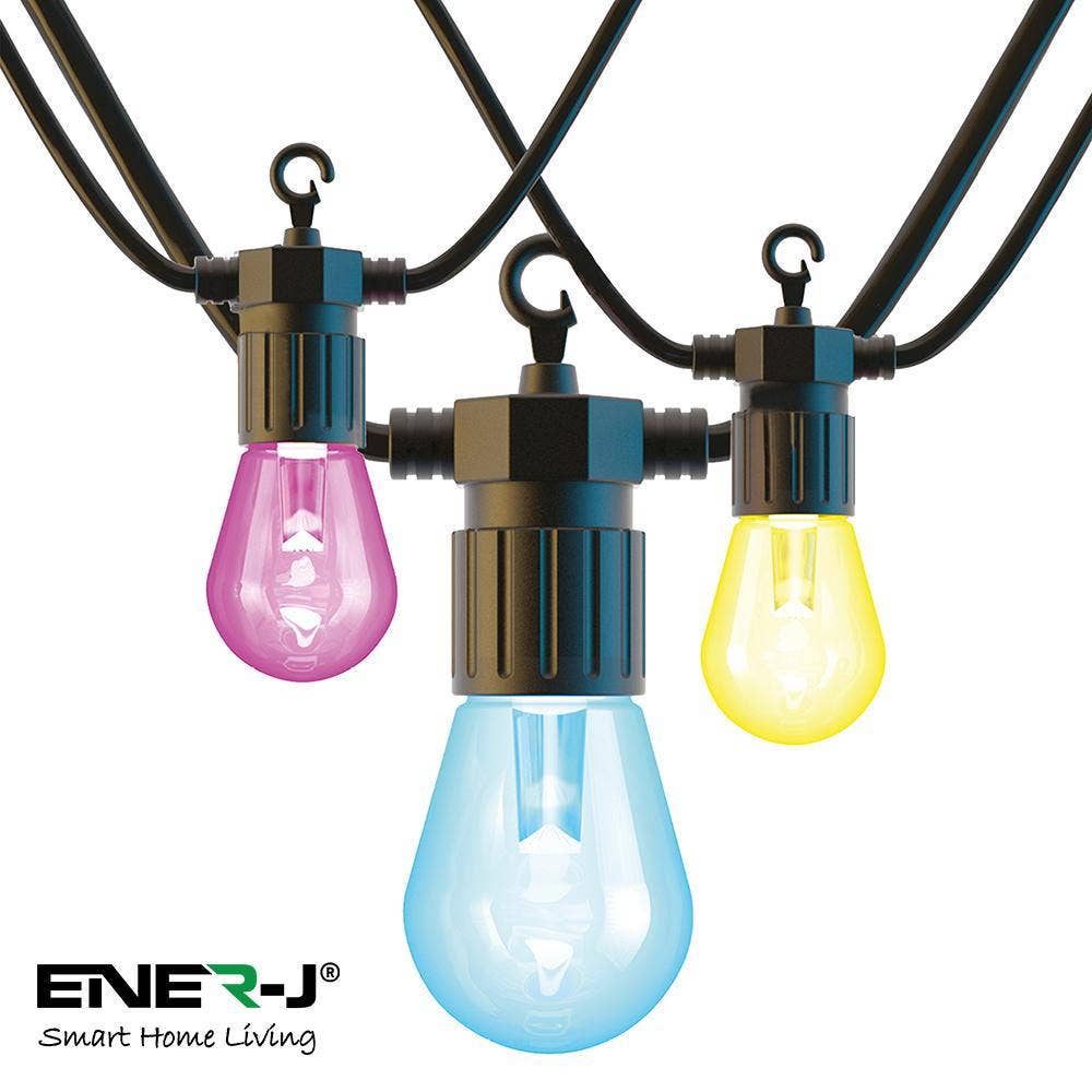 ENER-J – wholesale String lights – Wi-Fi LED String Light Kit, Ip65, RGB+WW2