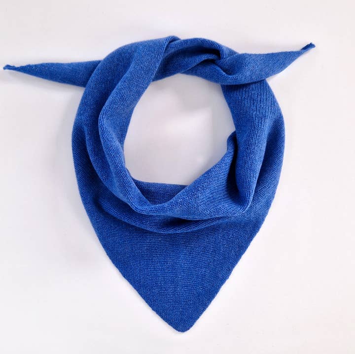 Lightweight Neckerchief - Tahiti Blue for wholesale by Candy Coated Accessories