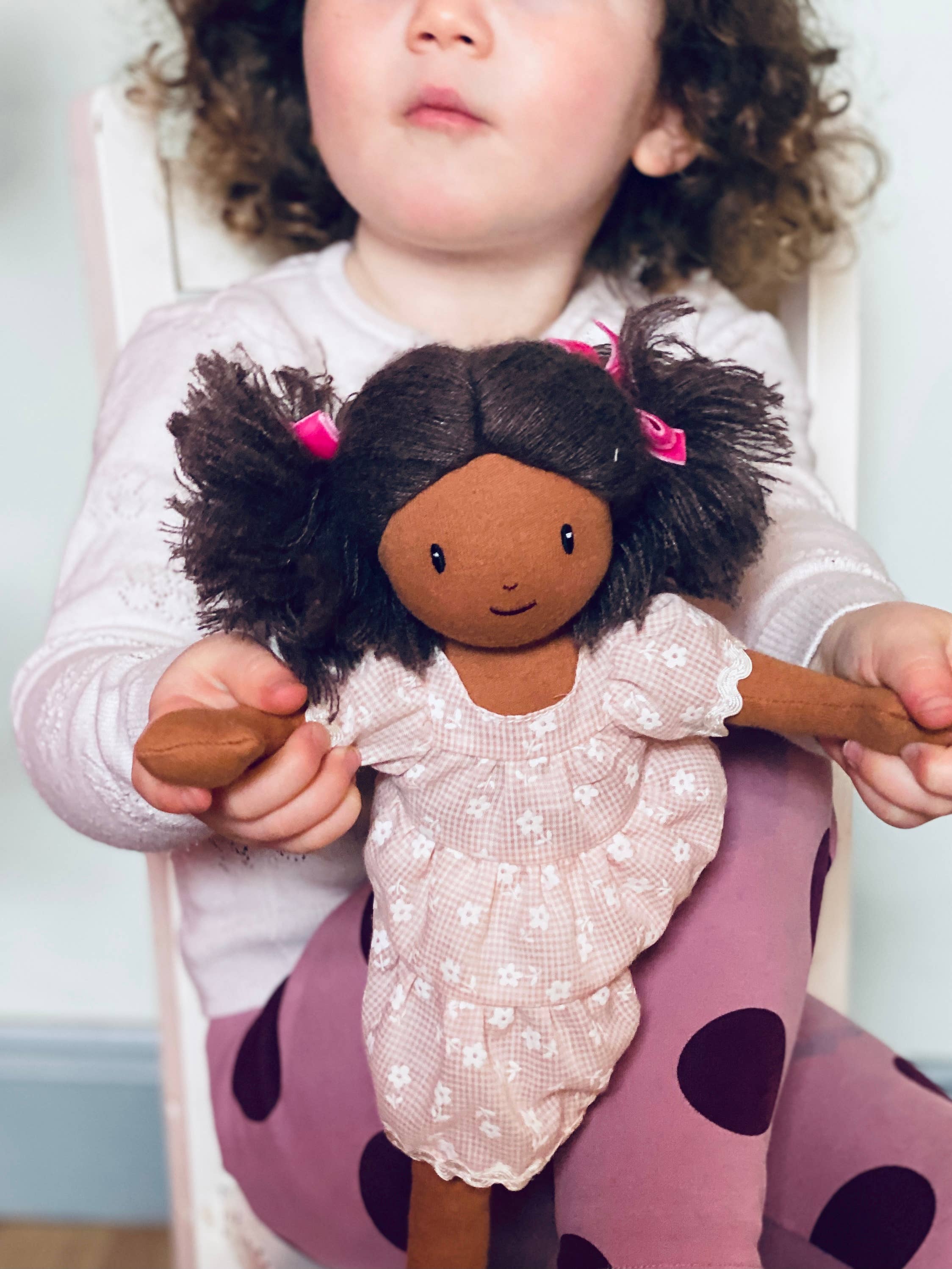 ThreadBear Design UK/EU - Wholesale Doll - Kids - ThreadBear Mia Rag Doll - dressable rag doll 35cm2