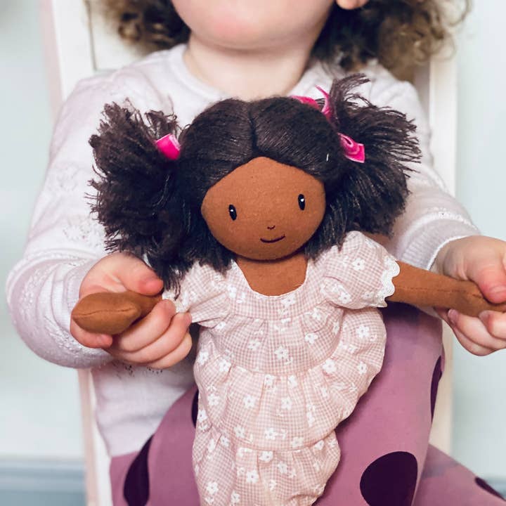 ThreadBear Design UK/EU - Wholesale Doll - Kids - ThreadBear Mia Rag Doll - dressable rag doll 35cm2