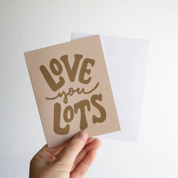 Elsker dig Lots Card for engroshandel hos The Field of Joy Co.