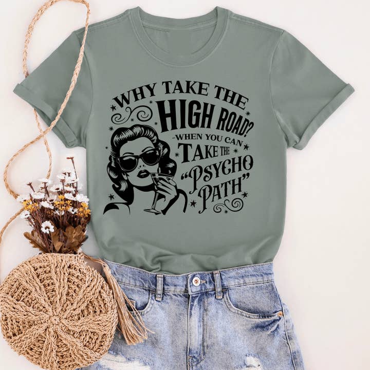 Take the Highroad Graphic Tee for wholesale by Festivitees
