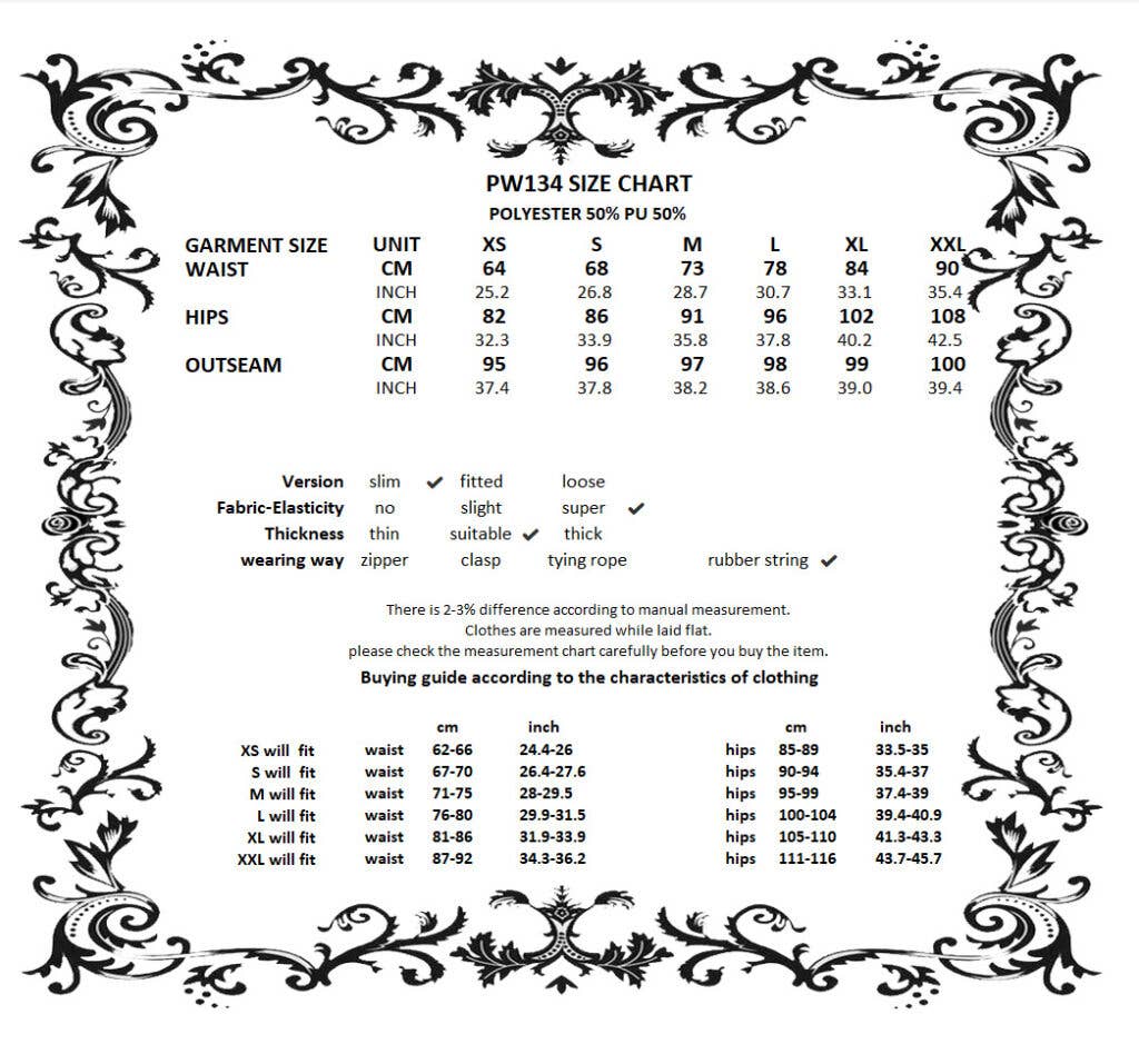 PW134 - Black PU leather armor knight leggings for wholesale on Faire10