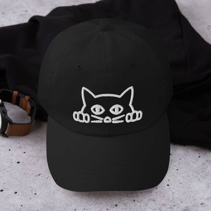 Gorro Peekaboo Cat Dad para venta al por mayor de FunnyNikko