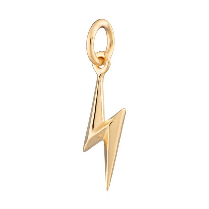 Scream Pretty - Recycled Sterling Silver Jewellery – wholesale Individual charm/pendant – Lightning Bolt Charm5