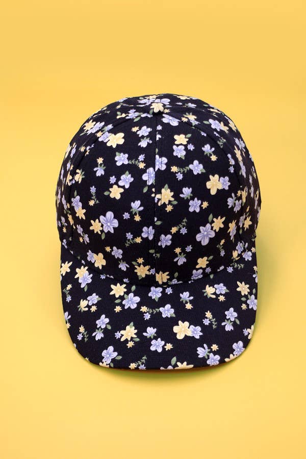 JOSSLYN by wall to wall - Wholesale Baseball Cap - Women's - FLORAL CASUAL BASEBALL CAP | 40HW7165