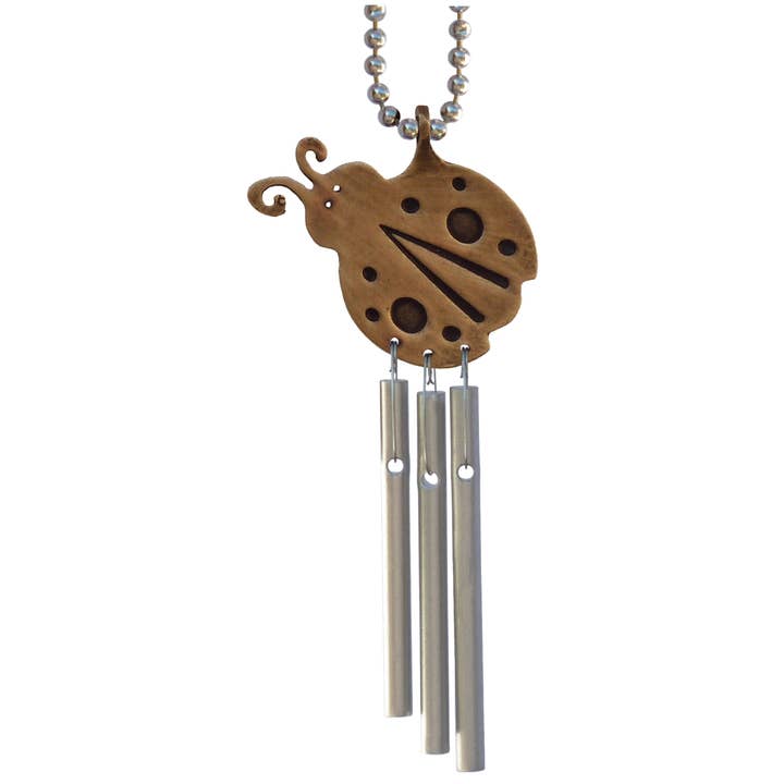 Jacob's Musical Chimes - Wholesale Car Decorative Charm - Unisex - Jacob's Musical Car Charm Chime, Ladybug