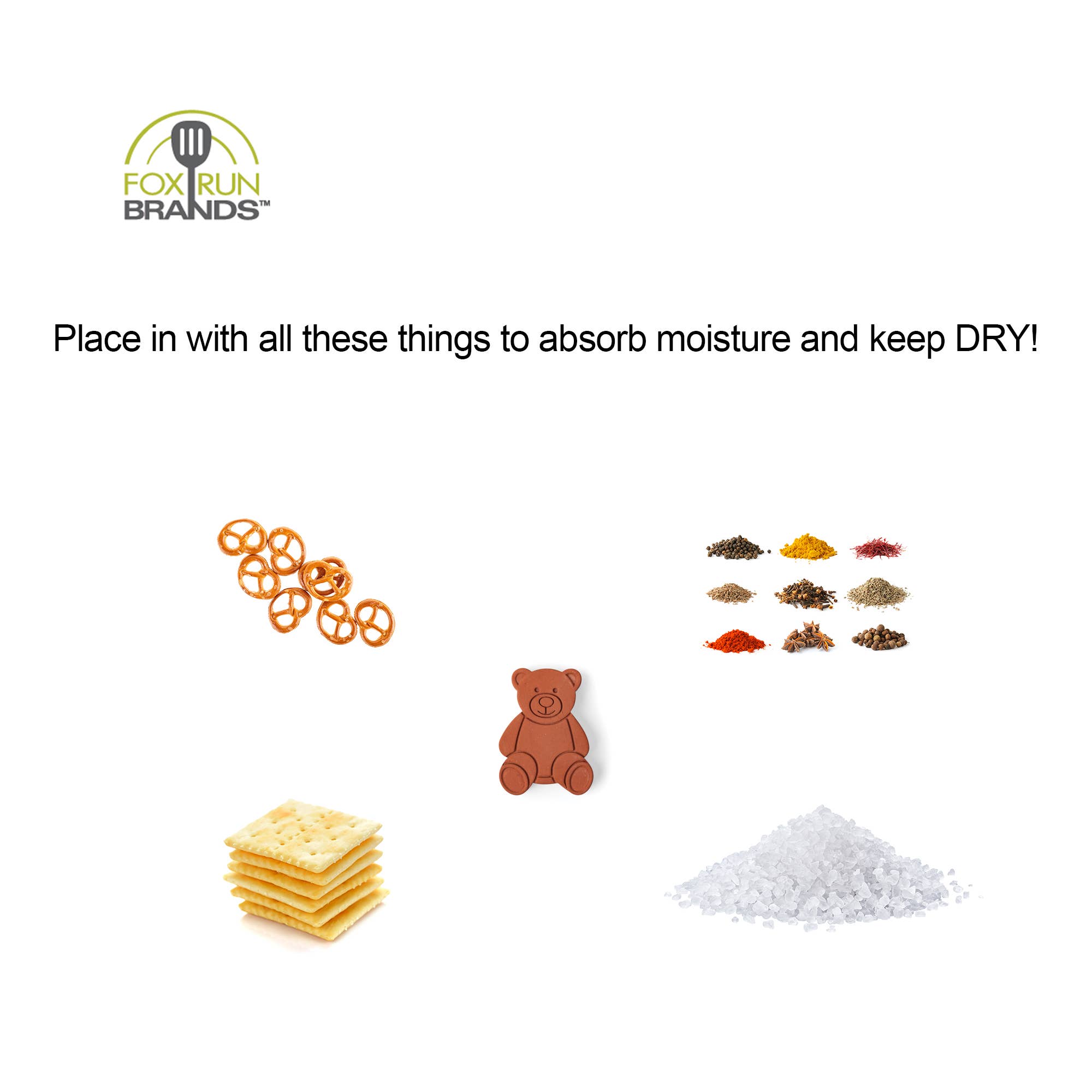 Fox Run Brands - Wholesale Kitchen Tool/Gadget - Fox Run Terracotta Brown Sugar Bear Keeper & Saver, 2.5"6