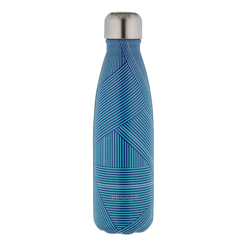 Draeger Paris - Wholesale Water Bottle - Insulated Water Bottle - Blue Stripes0