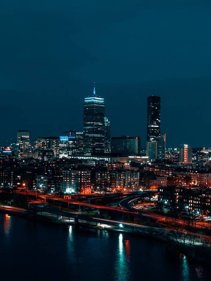 Cartaz de Boston - O horizonte de Boston por atacado de Posters & Puzzles