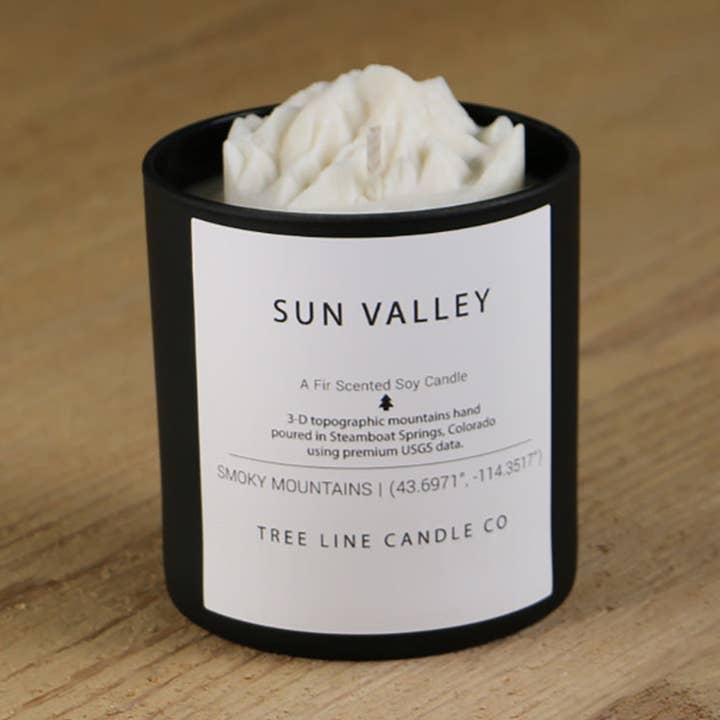Sun Valley Candle for wholesale by Tree Line Candle Co