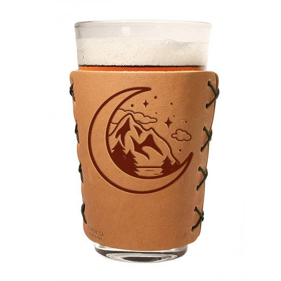 Oowee Products - Wholesale Drinking Glass/Cup - Retail Ready Pick-A-Logo Leather Pint Glass Sleeve and Box3