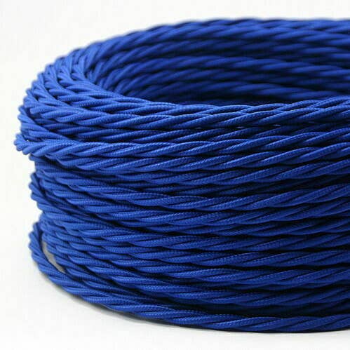 Ledsone - Wholesale Craft Supplies - 2 Core Braided Fabric Twisted and Round Cable Lighting Flex