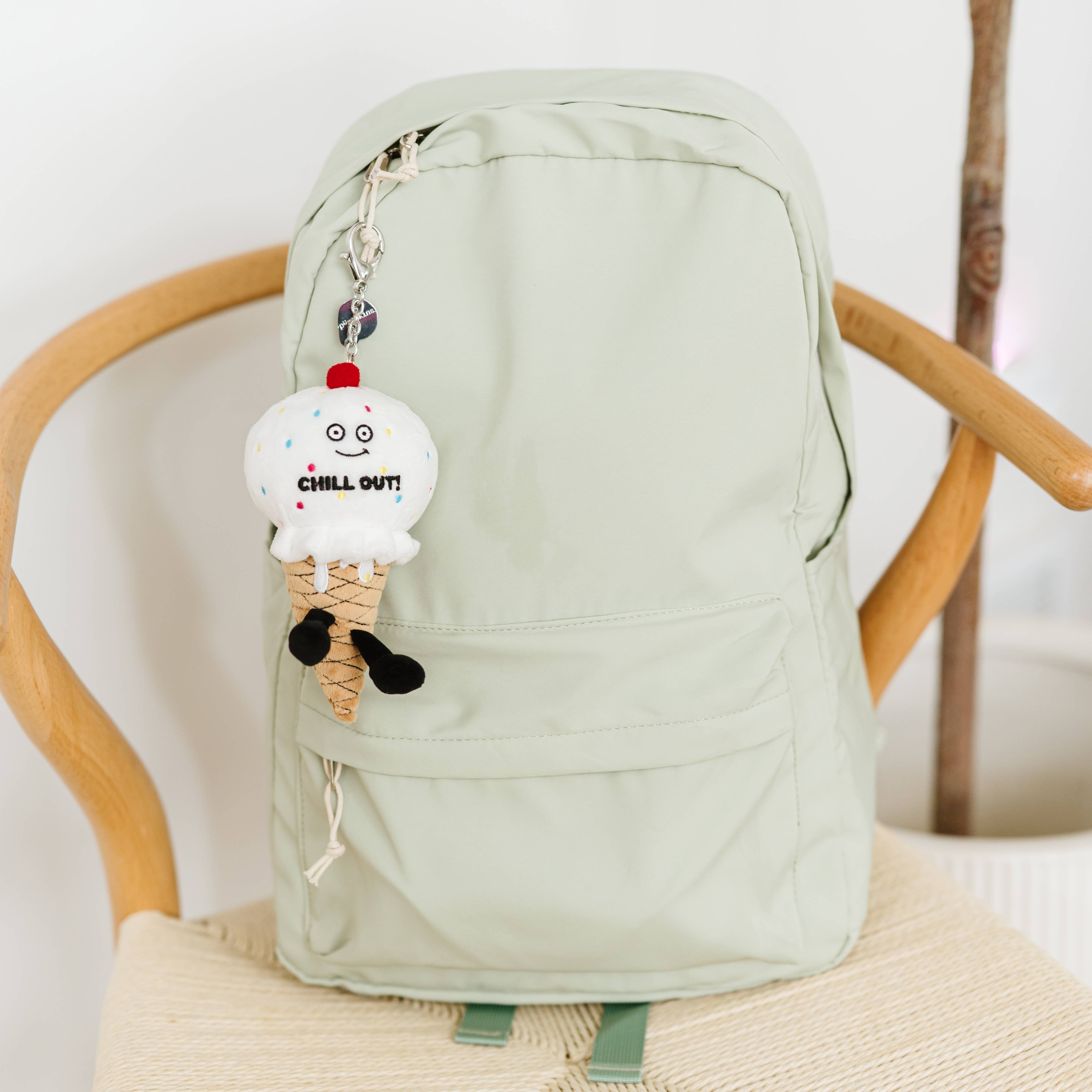 Punchkins - Wholesale Keychain - Women's - Plush Ice Cream Bag Charm  Soft Cuddly Toy Funny Cute Gift2