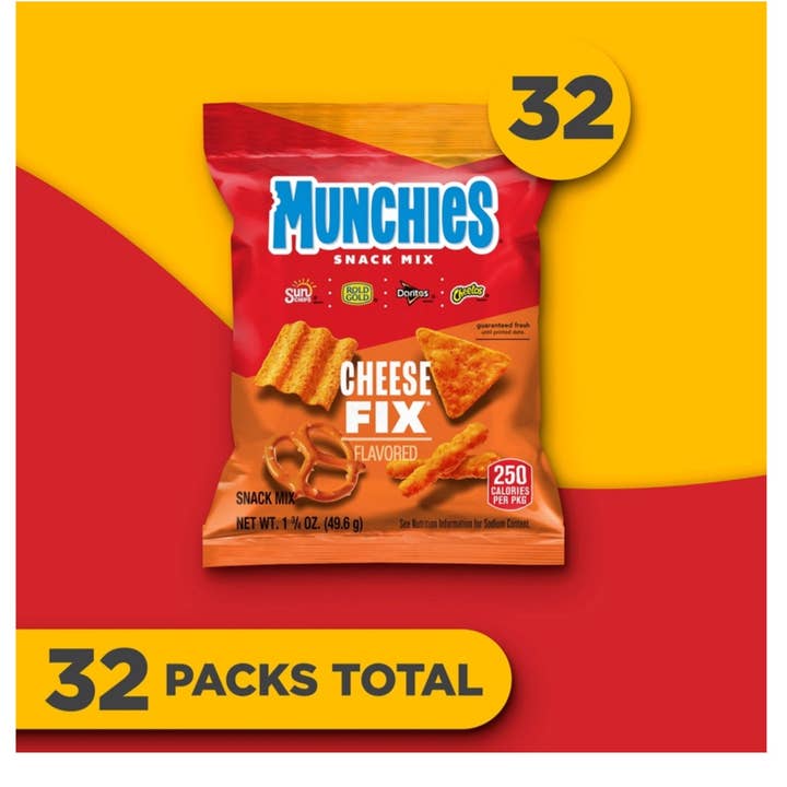 Majestic Wholesale – wholesale Crisps – Munchies Snack Mix Cheese Fix, 1.75 oz., 32CT