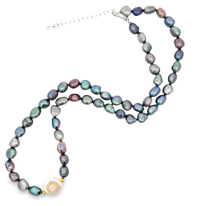 Barocke Tahitiperlenkette für den Großhandel von Desiderate