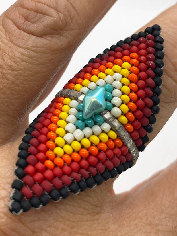 Ljus Vävda Ring för wholesale av Naomi Star Designs