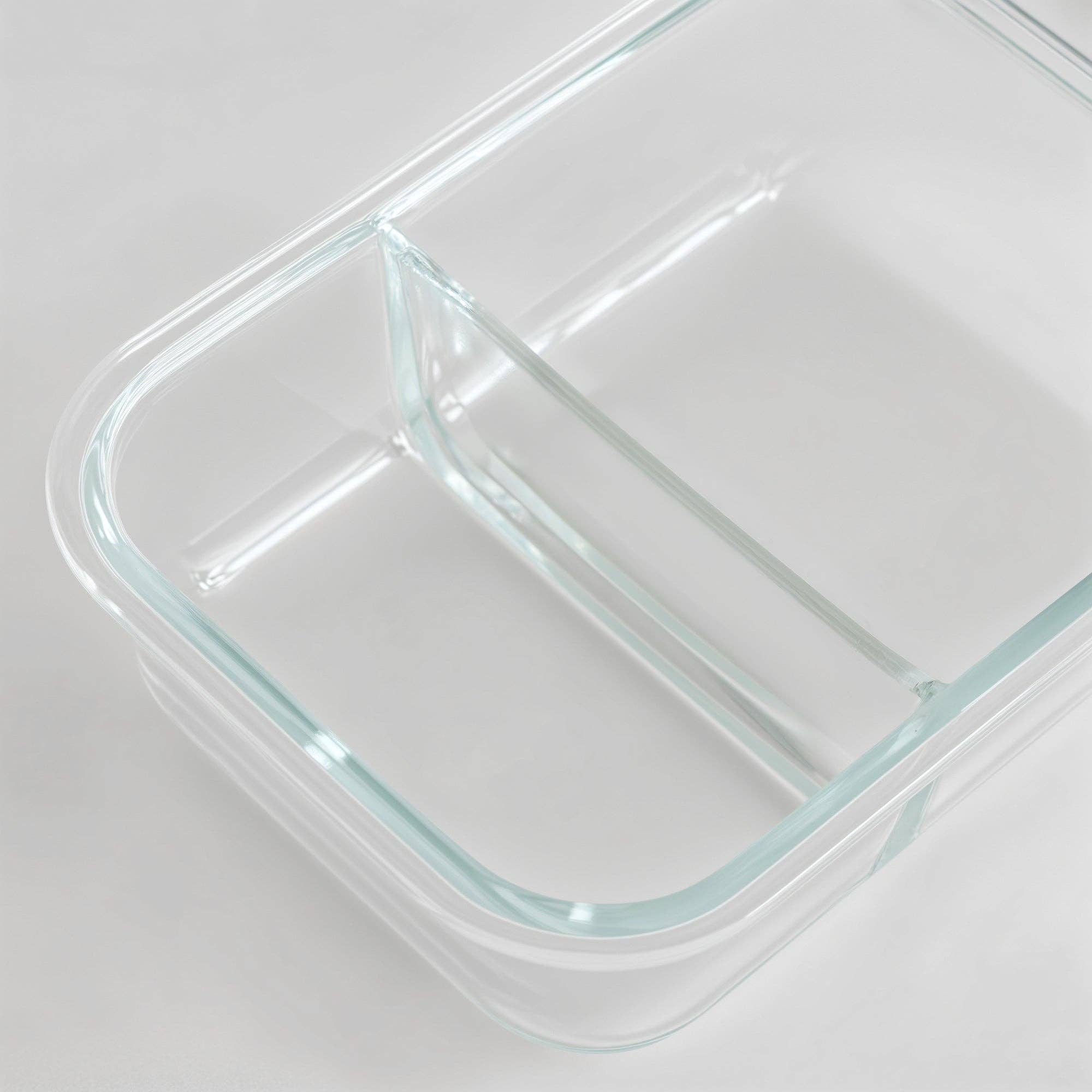 Genicook Product LLC - Wholesale Lunch Bag/Box - Glass Bento Box - 3 Sections (Vanilla)8