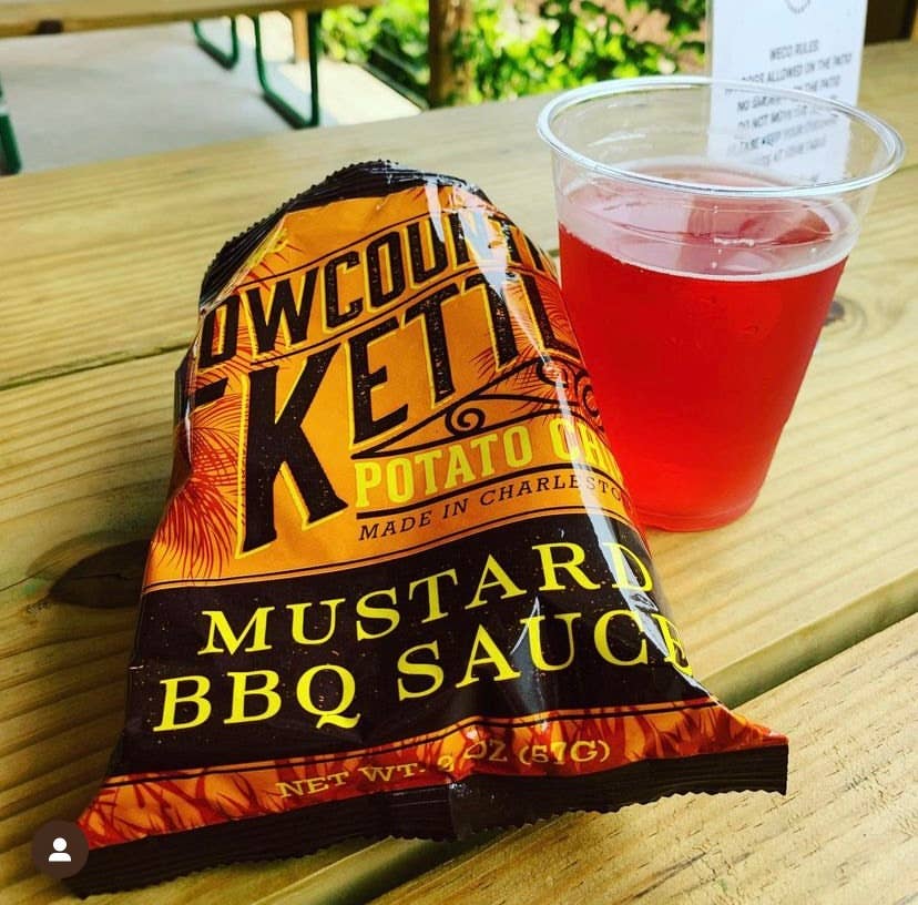 Lowcountry Kettle - Wholesale Chips - Mustard Bbq Potato Chips - 24 bags2