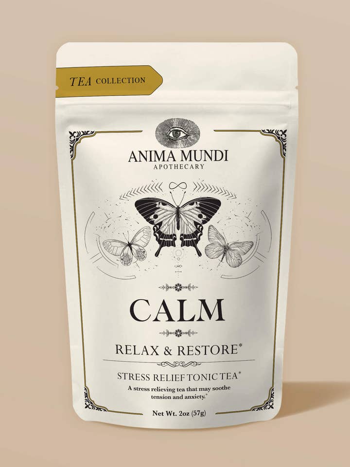CALM Tea | Organic Tonic for Calm + Balance* for wholesale by Anima Mundi Apothecary