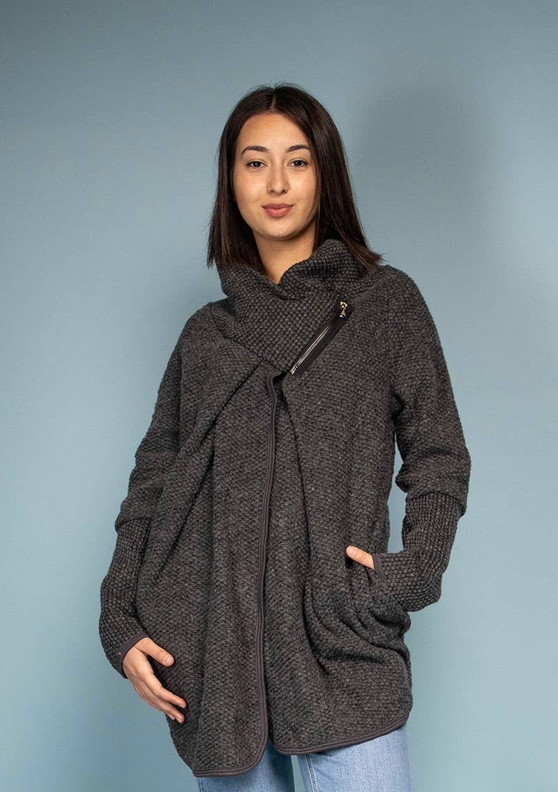 LINEN & COTTON HOUSE – wholesale Coat – Women’s – WOMEN'S WOOL COAT 4139 FALL WINTER CLOTHING 23